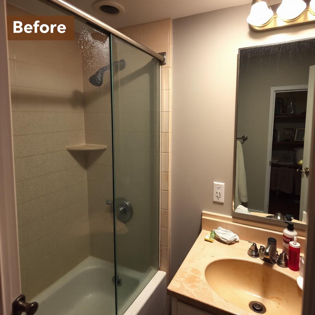 Master Bathroom Refresh — Before